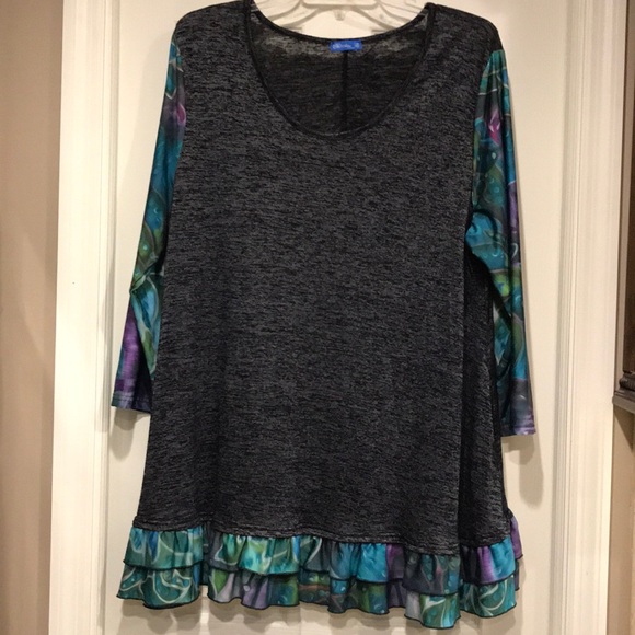Aster Tops - Aster Ruffled Tunic